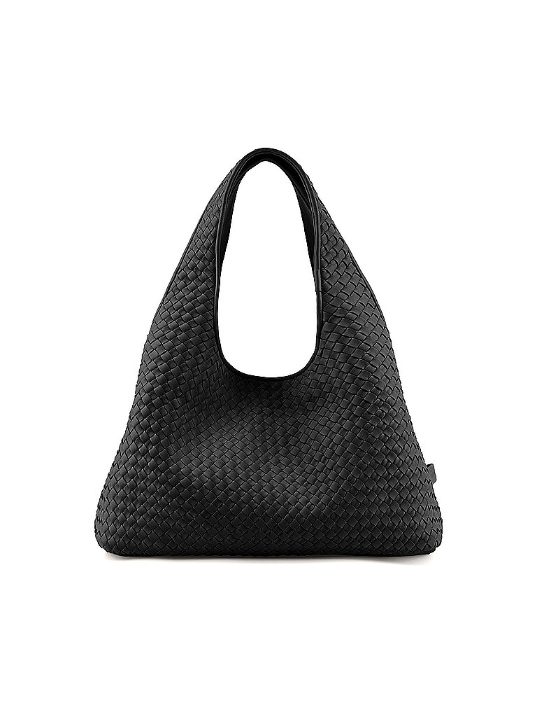LES VISIONNAIRES Ledertasche - Hobo PAZ  schwarz
