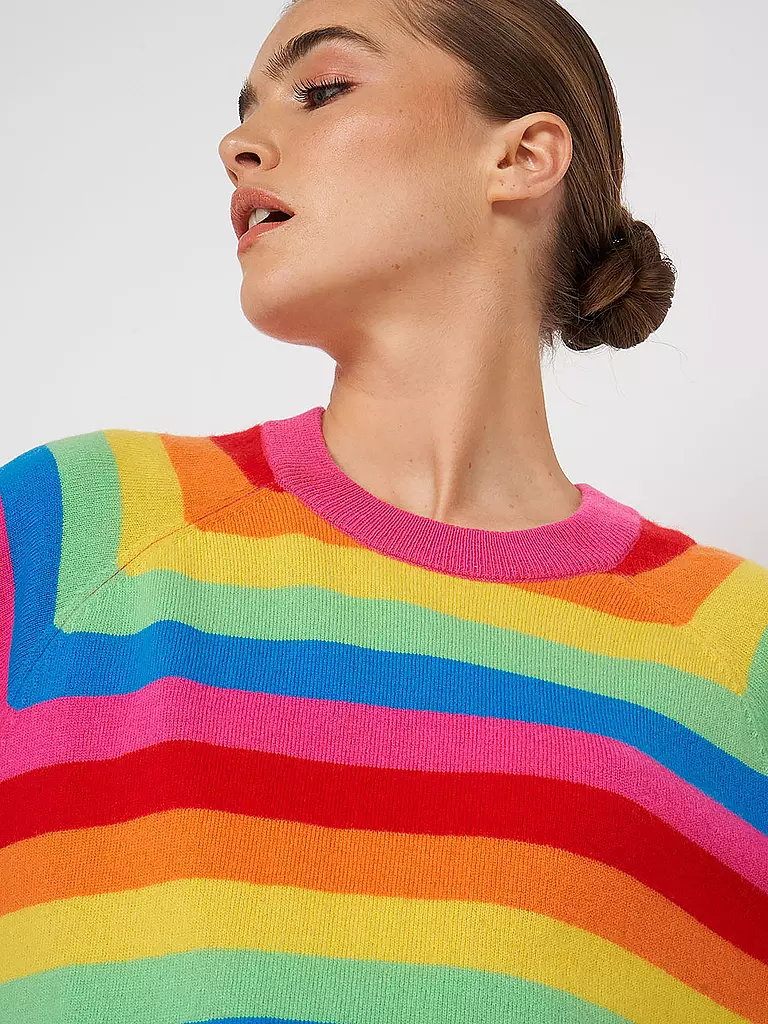 LES TRICOTS DE LEA | Kaschmir Pullover  | bunt