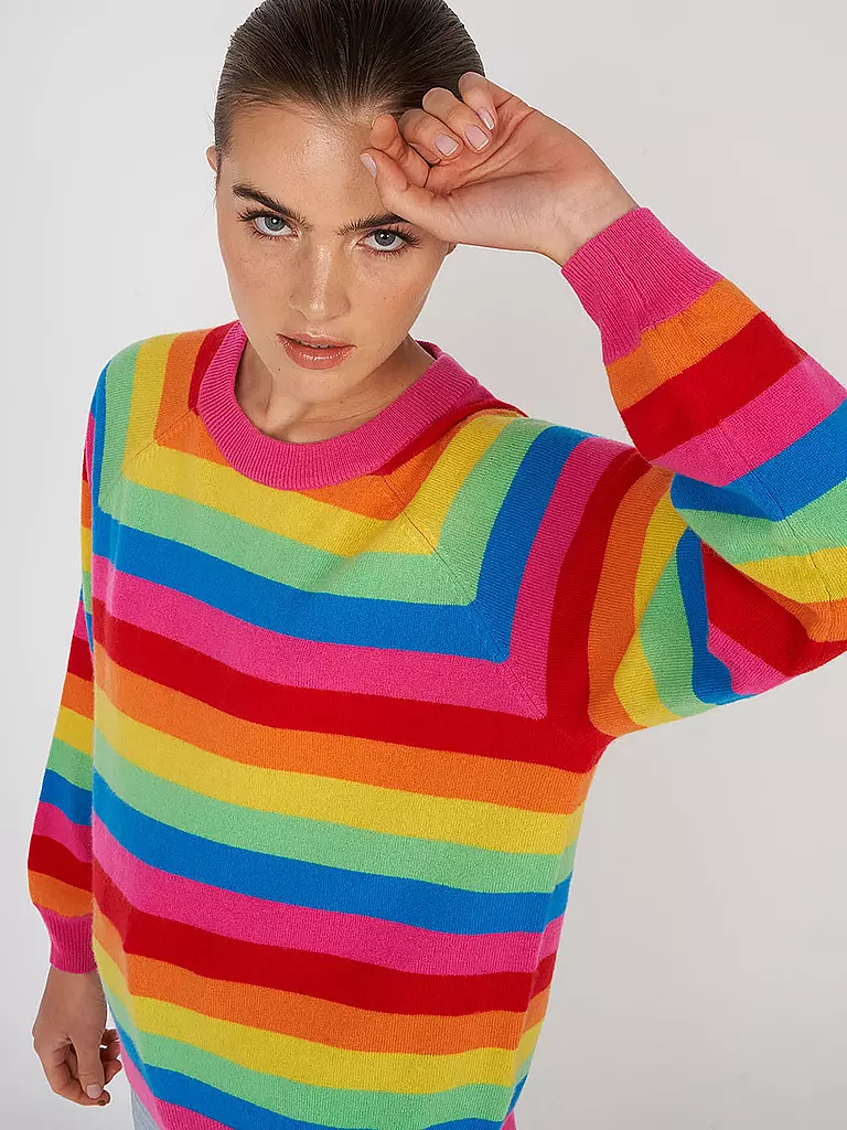 LES TRICOTS DE LEA | Kaschmir Pullover  | bunt