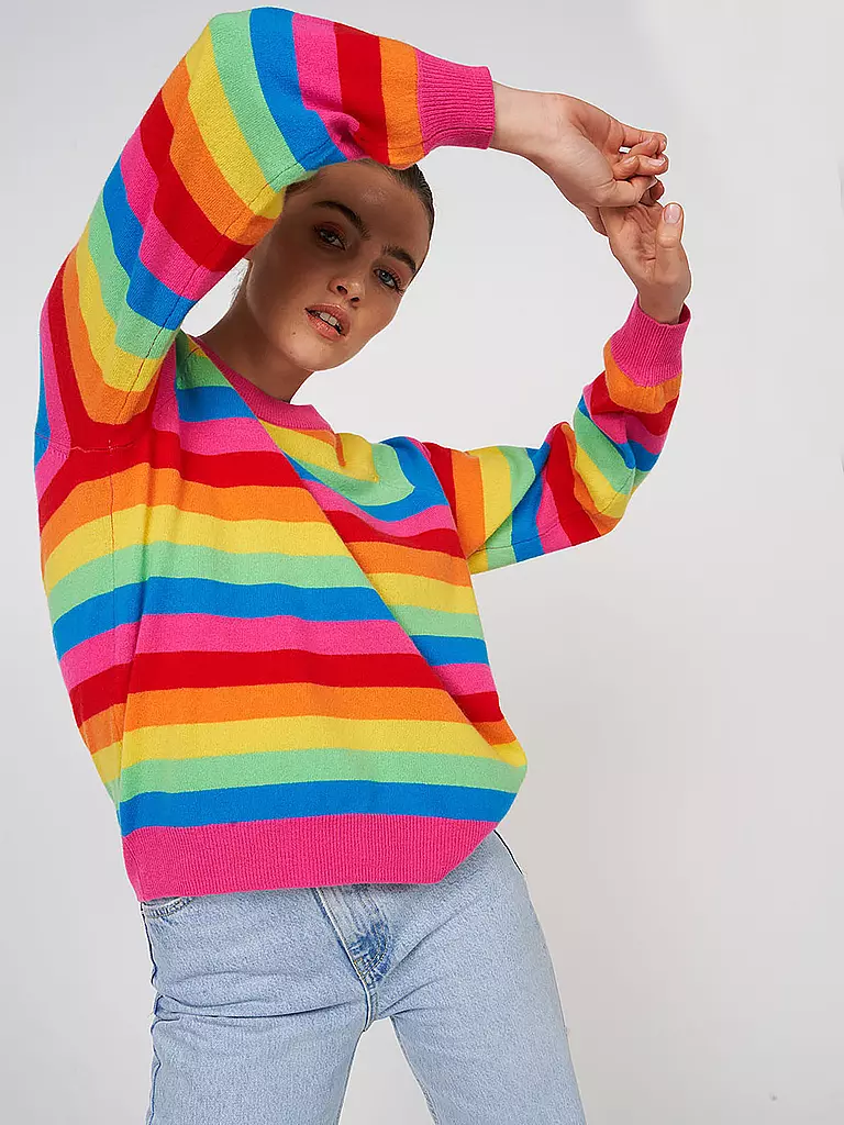 LES TRICOTS DE LEA | Kaschmir Pullover  | bunt