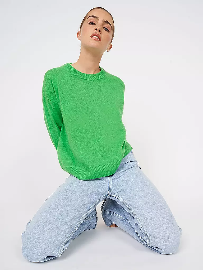 LES TRICOTS DE LEA | Kaschmir Pullover | grün