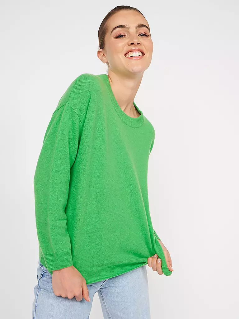 LES TRICOTS DE LEA | Kaschmir Pullover | grün