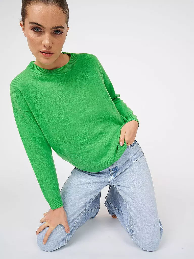LES TRICOTS DE LEA | Kaschmir Pullover | grün