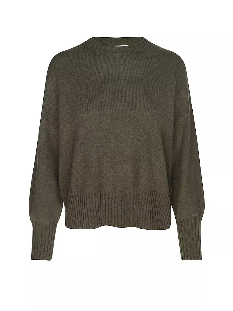 LES TRICOTS DE LEA | Kaschmirpullover MAPOUPETTE | dunkelgrün