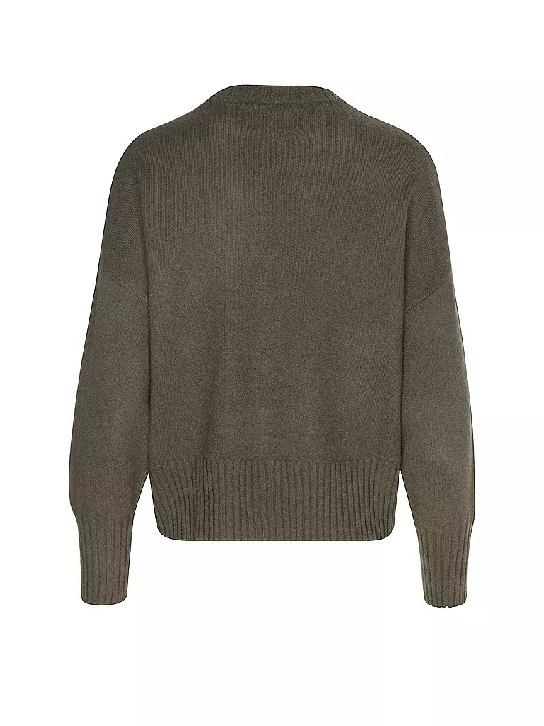 LES TRICOTS DE LEA | Kaschmirpullover MAPOUPETTE | dunkelgrün