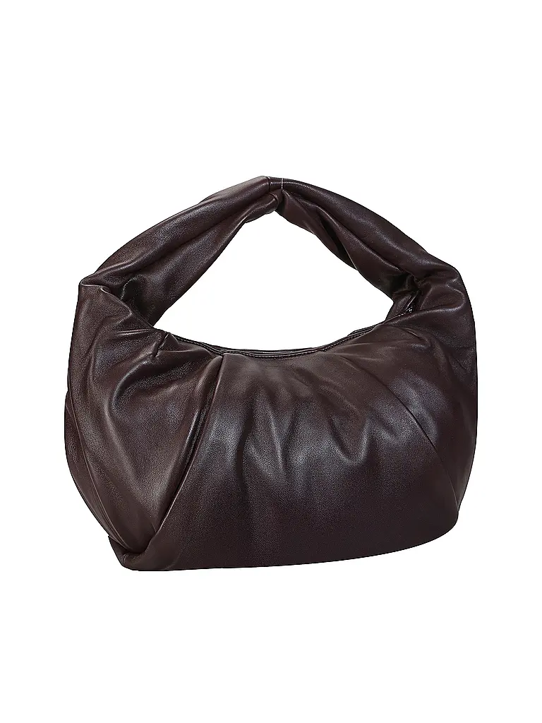 LES VISIONNAIRES | Ledertasche - Hobo GRETA ESSENTIAL SILKY | Dunkelrot