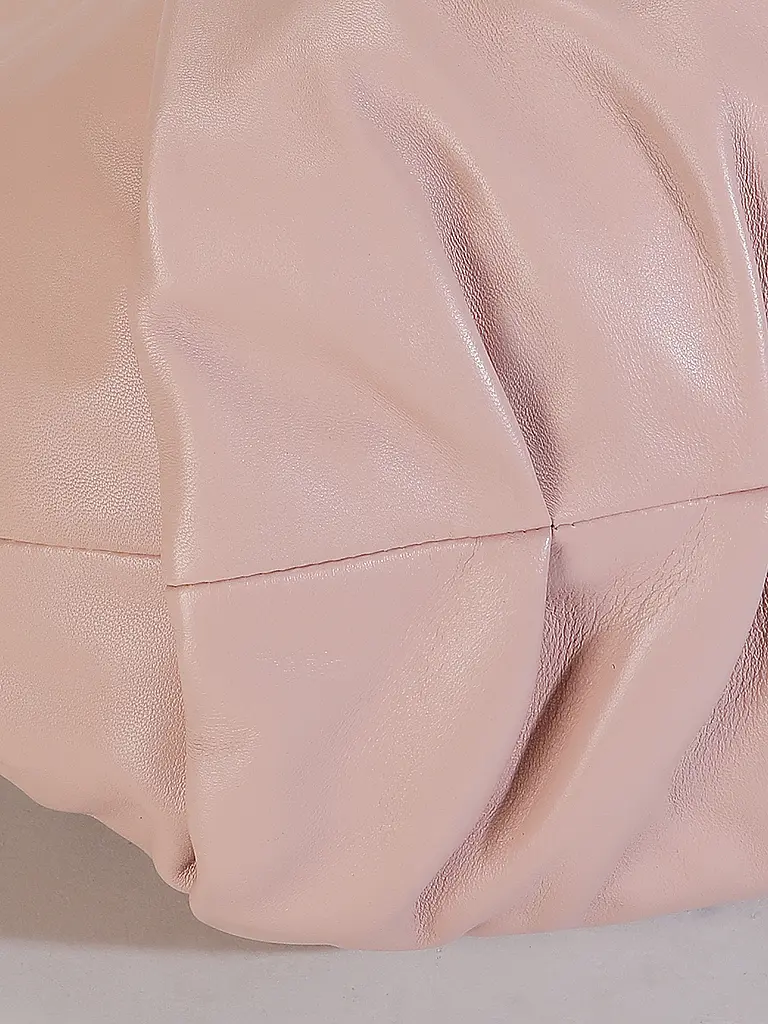 LES VISIONNAIRES | Ledertasche - Hobo GRETA ESSENTIAL SILKY | Rosa