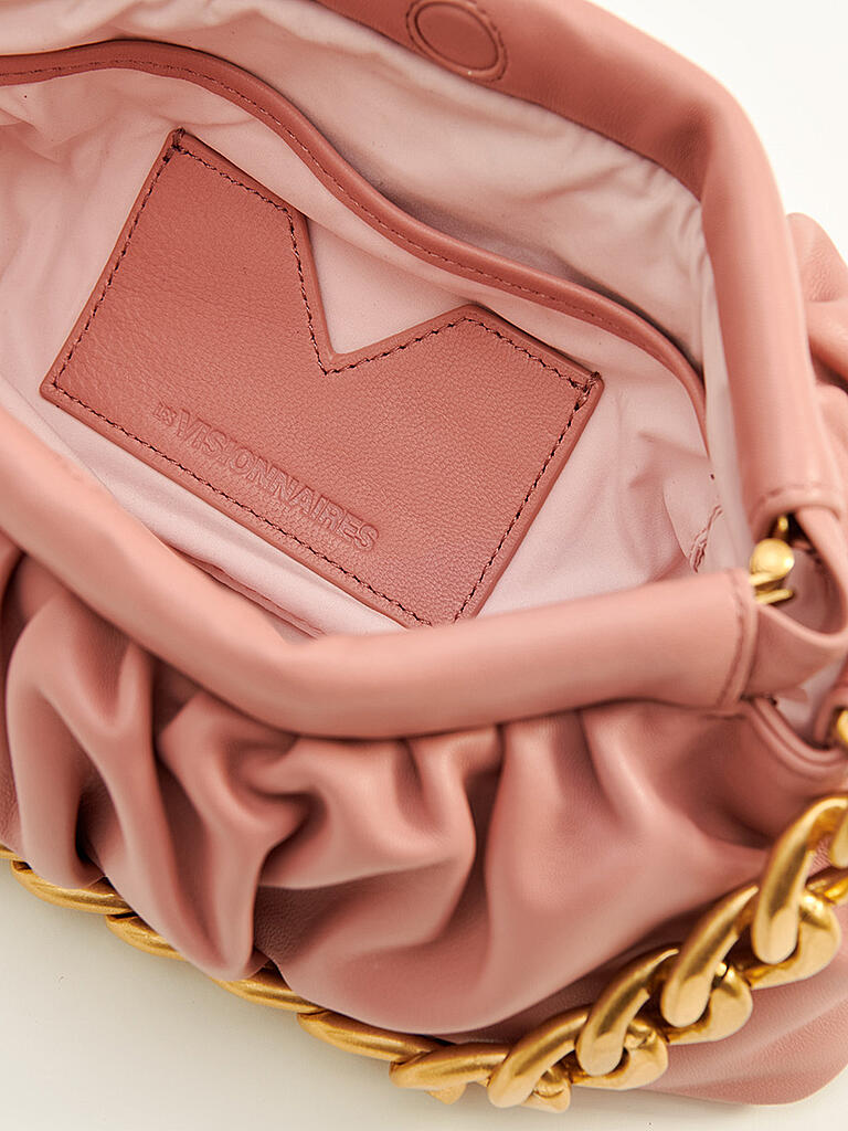 LES VISIONNAIRES | Ledertasche - Mini Bag Ruby | rosa