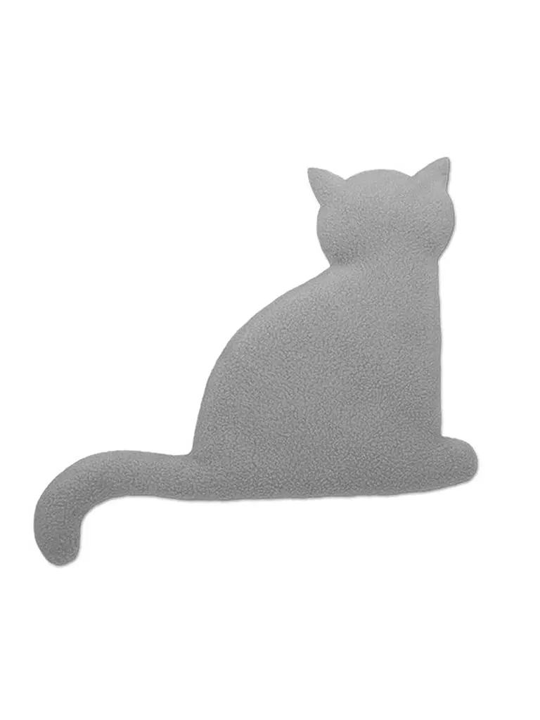 LESCHI | Wärmekissen "Die Katze Minina" 30x22cm | grau