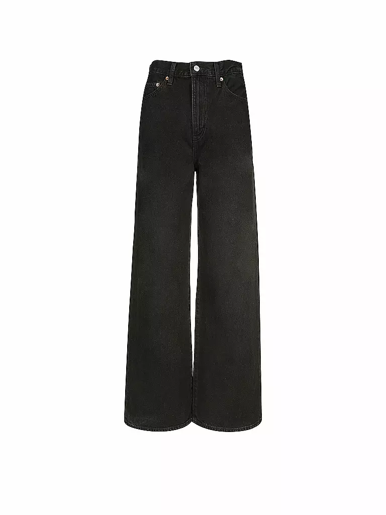 LEVI'S® | Culotte-Jeans "Ribcage" (Wide Leg) | schwarz