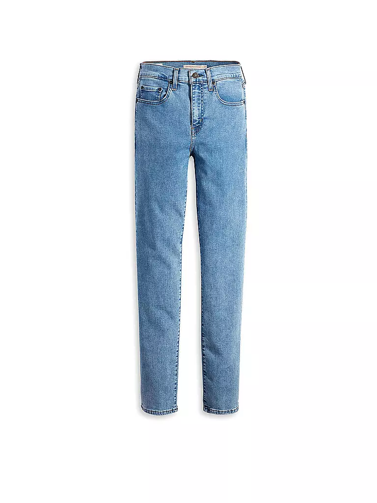 LEVI'S® | Highwaist Jeans Straight Fit 724 | blau