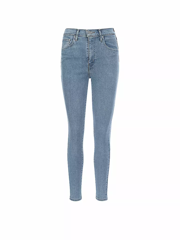 LEVI'S® | Highwaist Jeans Super Skinny Fit Mile | blau