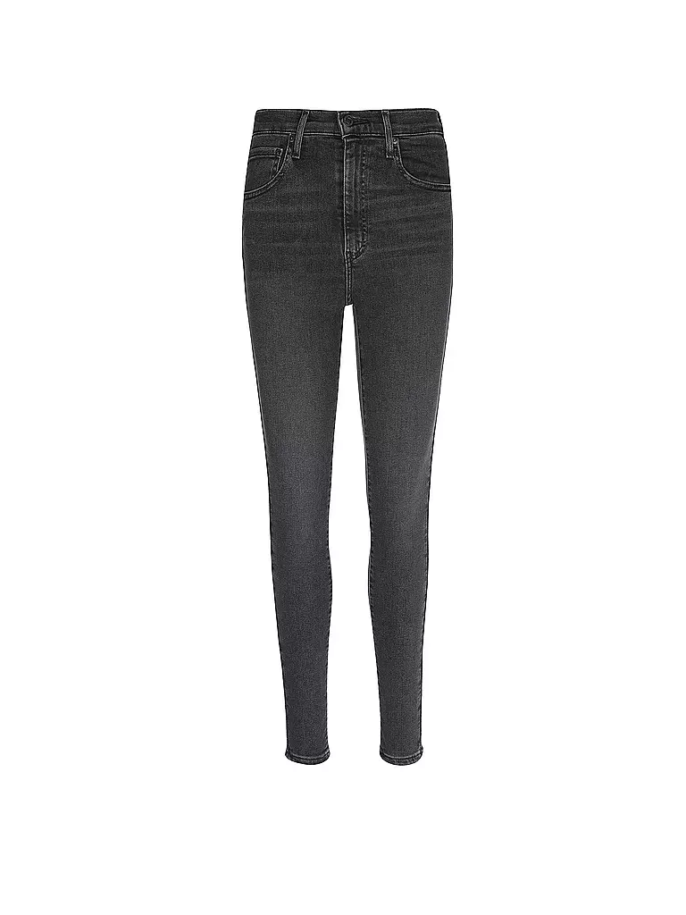 LEVI'S® | Highwaist Jeans Super Skinny Fit MILE | schwarz