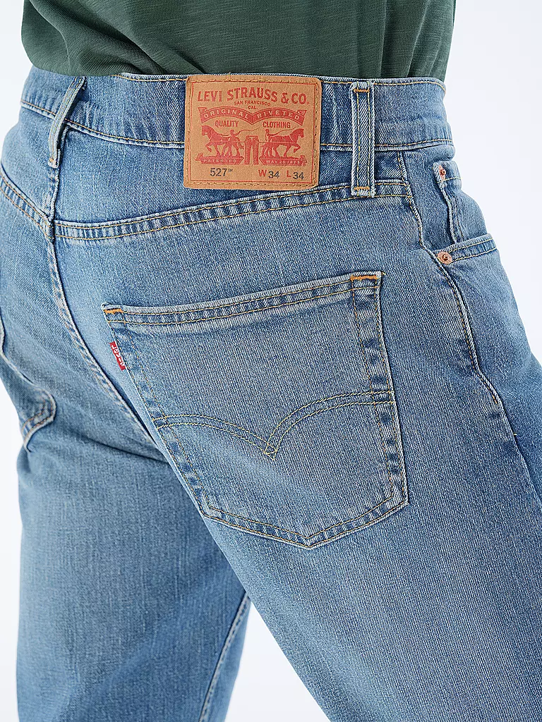 LEVI'S® | Jeans Bootcut Fit 527 SLIM  | blau