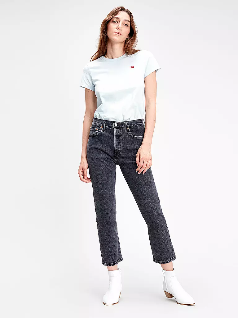 LEVI'S® | Jeans Mom Fit 7/8 501 | grau