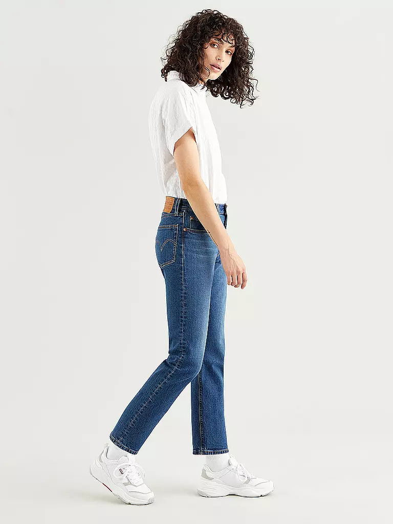 LEVI'S® | Jeans Mom Fit 7/8 501 | blau