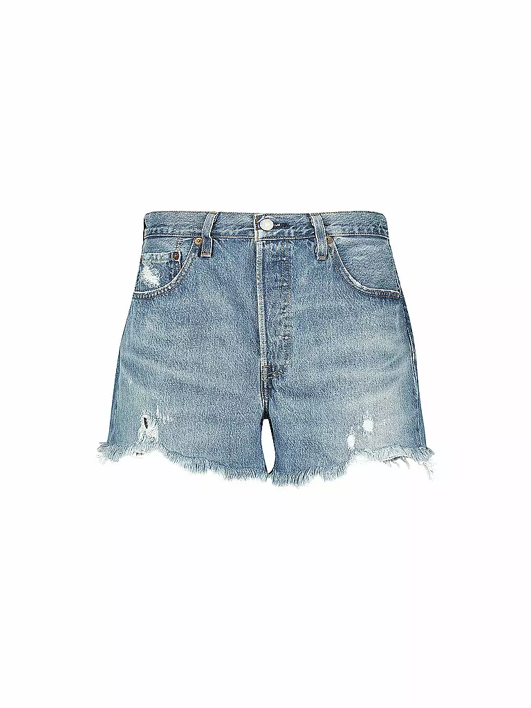 LEVI'S® | Jeans Shorts "501" (Highwaist) | hellblau