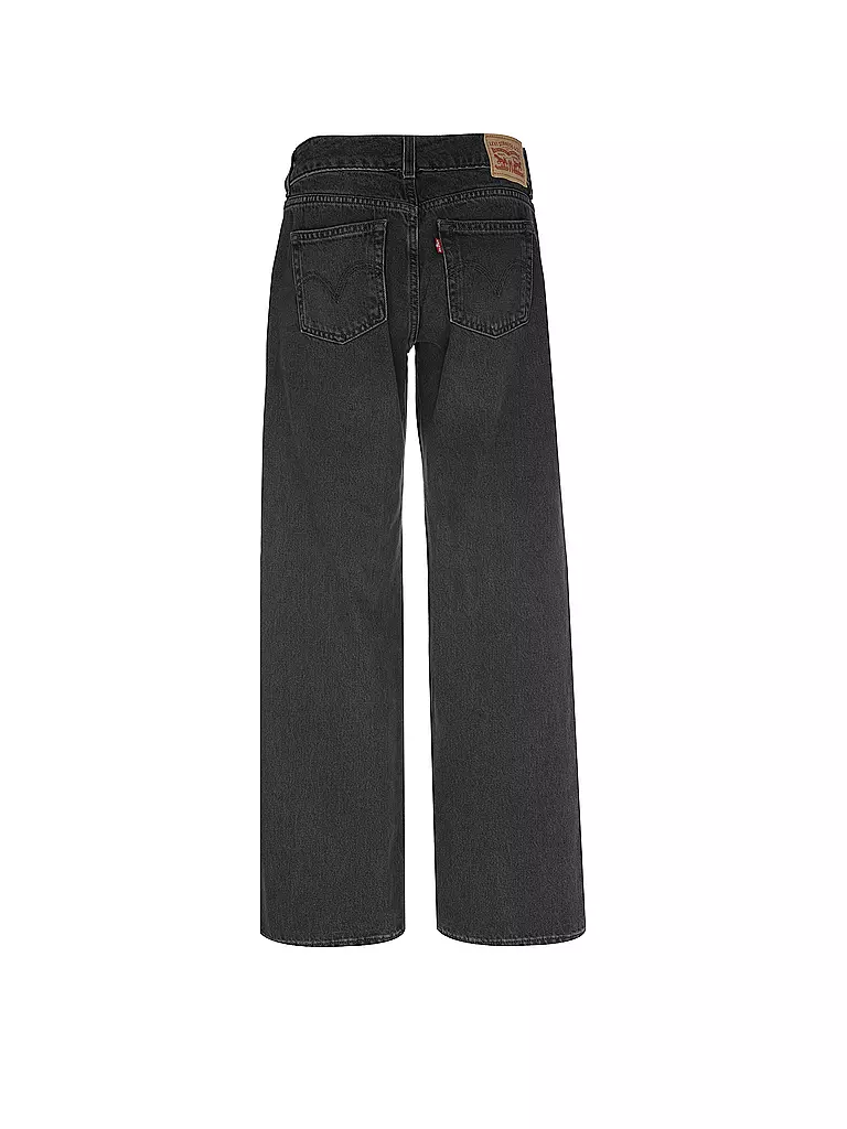 LEVI'S® | Jeans Straight Fit SUPERLOW | schwarz