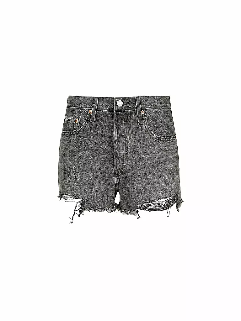 LEVI'S® | Jeansshort "501" (Highwaist) | grau