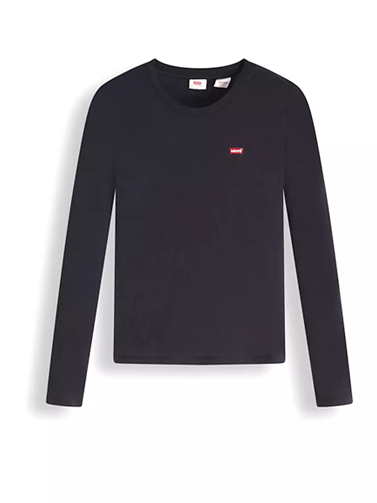 LEVI'S® | Langarmshirt Baby Tee | schwarz