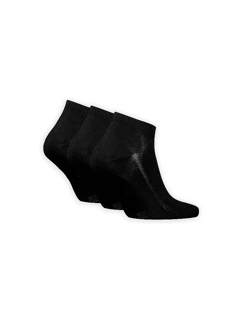 LEVI'S® | Sneaker Socken 3er Pkg black | schwarz