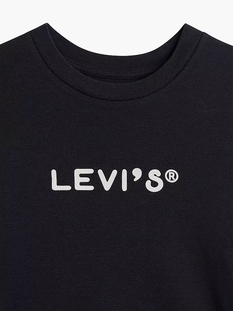 LEVI'S® | T-Shirt - Croptop | schwarz