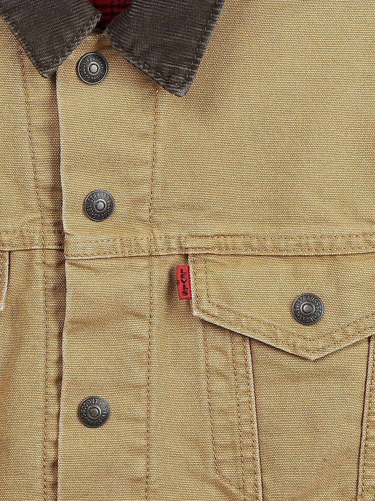 LEVI'S | Jeansjacke "Sherpa - Justin Timberlake" | beige