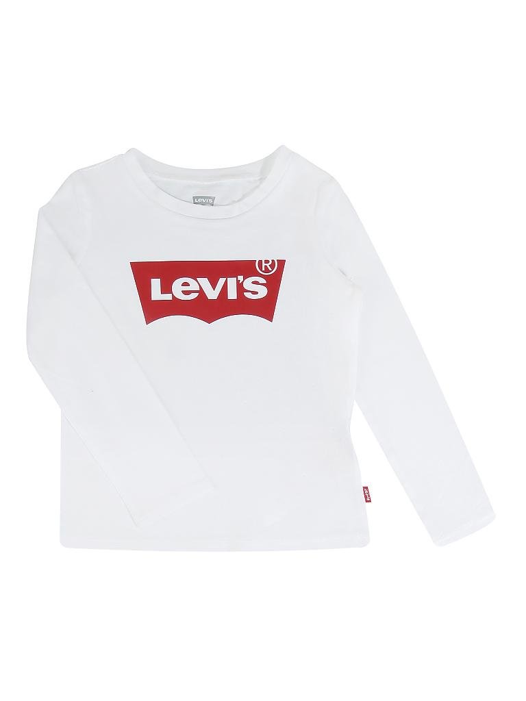 LEVI'S | Mädchen-Langarmshirt | weiß