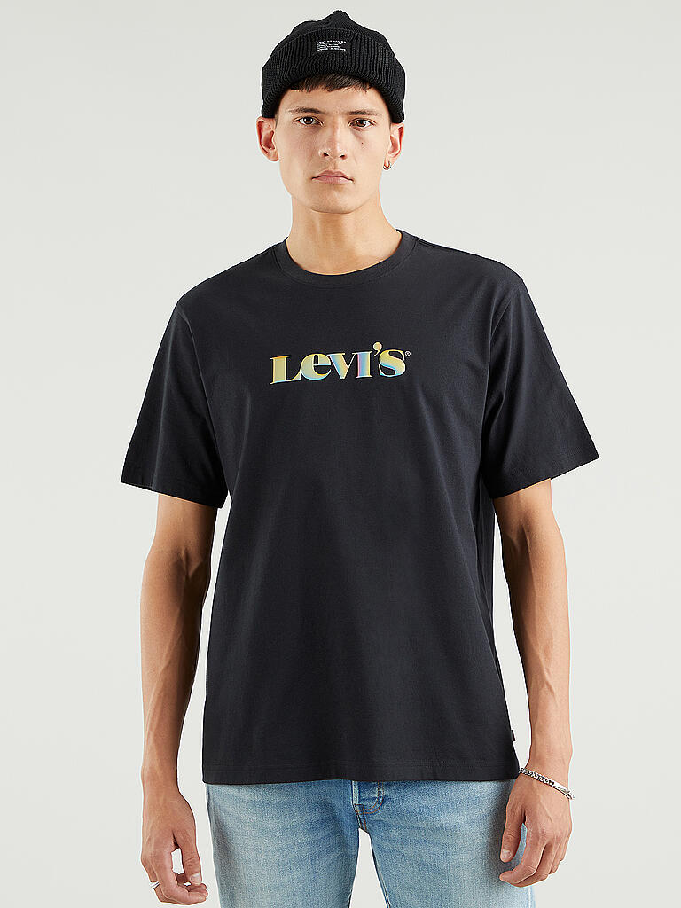 LEVI'S | T Shirt Relaxed Fit | schwarz