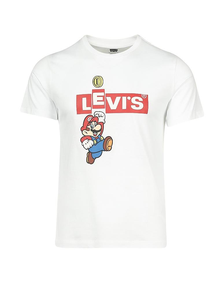 LEVI'S | T-Shirt " Super Mario Graphic " | weiß