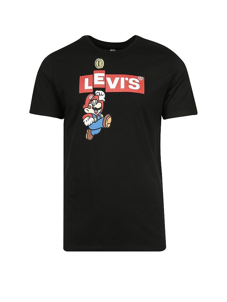 LEVI'S | T-Shirt " Super Mario Graphic " | schwarz