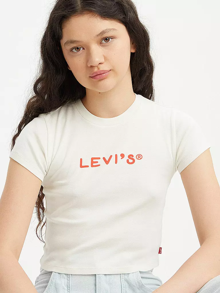 LEVI'S | T-Shirt - Croptop | creme