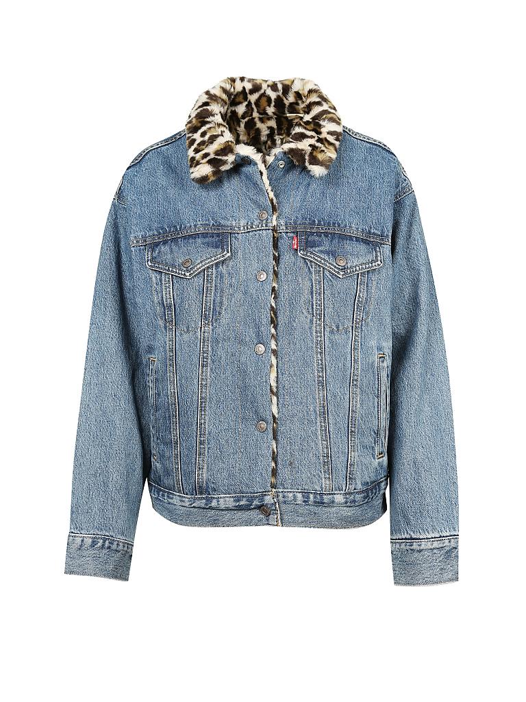 LEVI'S | Wende-Jeansjacke - Jacke in Felloptik | 