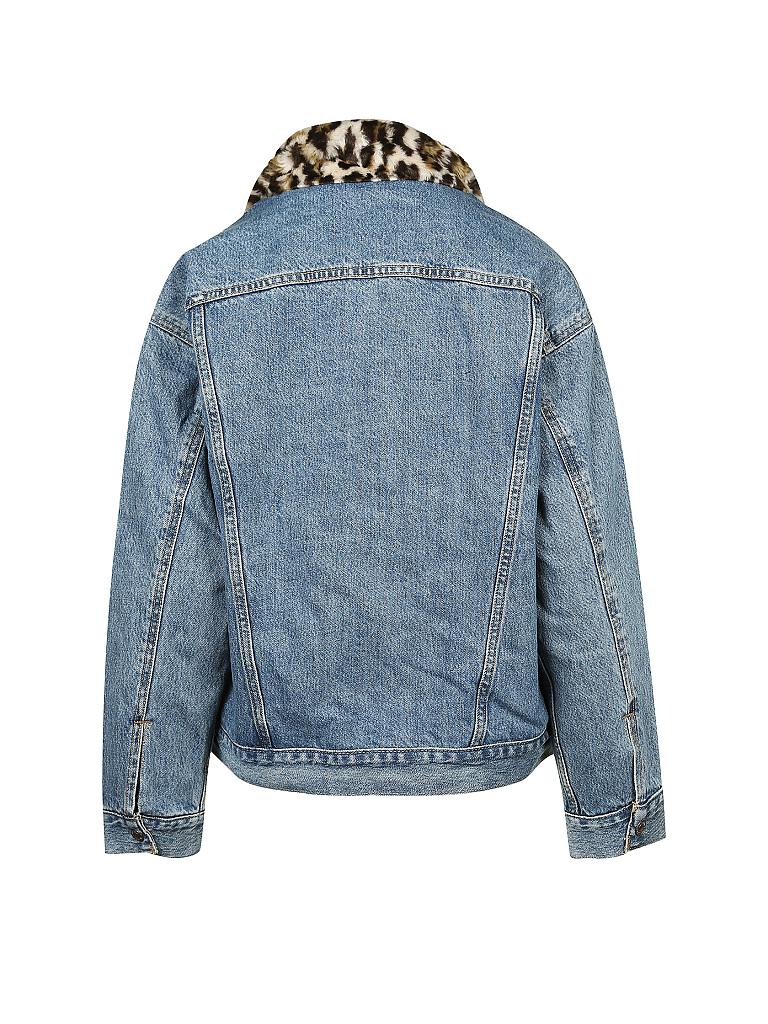 LEVI'S | Wende-Jeansjacke - Jacke in Felloptik | 