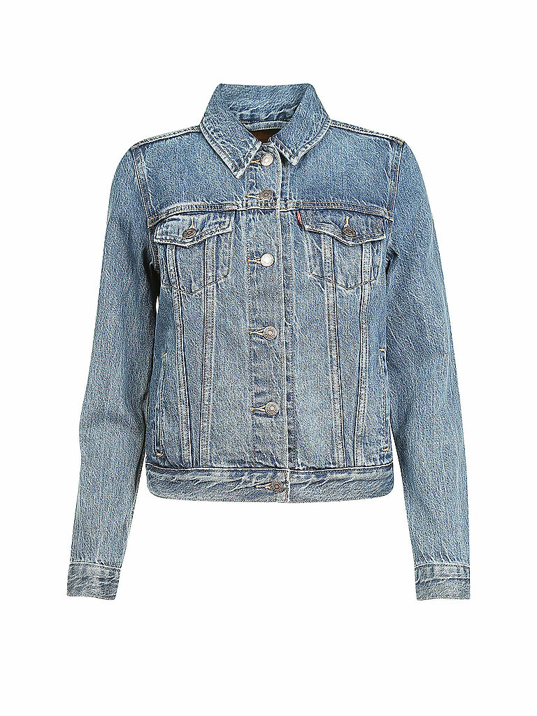 Jeansjacke Trucker blau XL damen