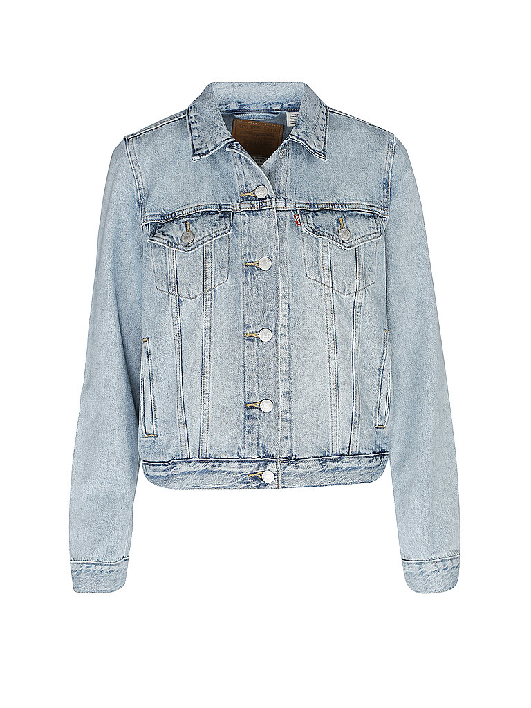 Jeansjacke TRUCKER hellblau S damen