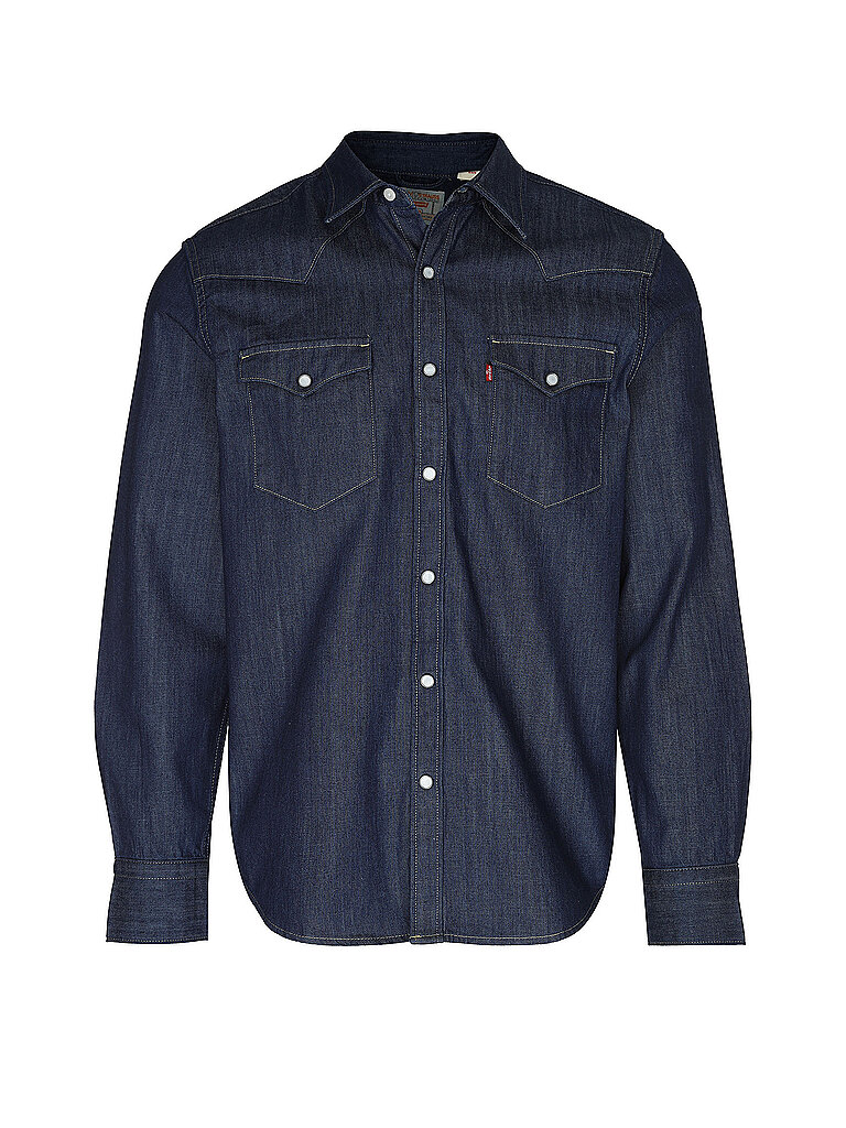 Jeanshemd dunkelblau XXL herren