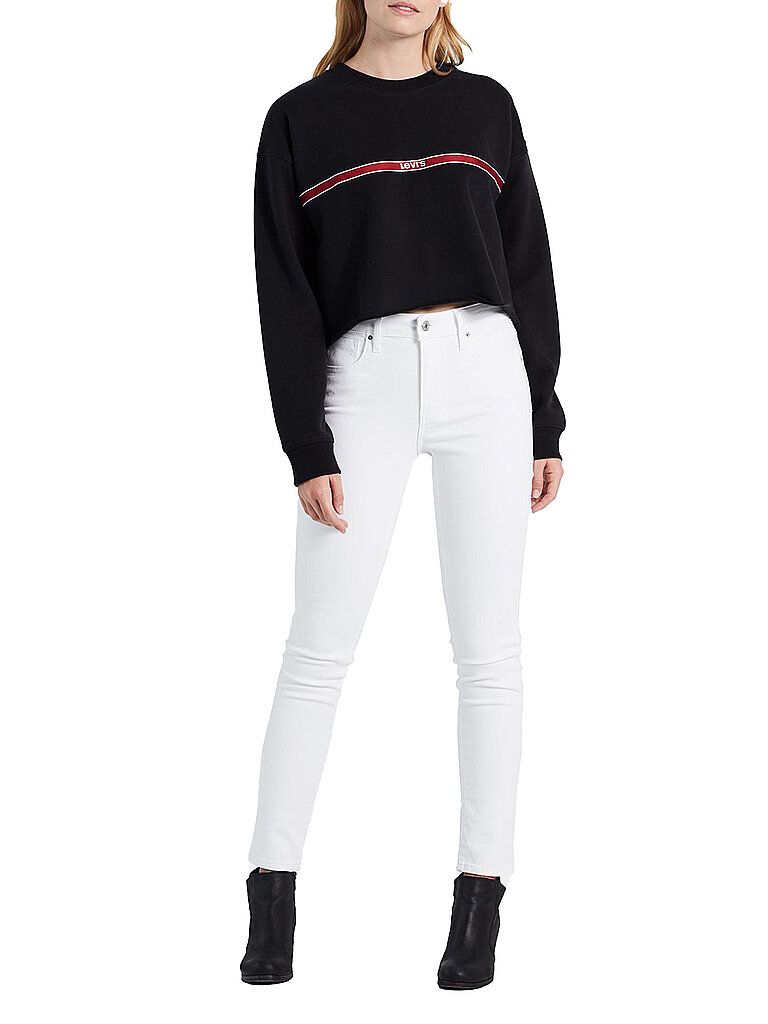 Jeans Skinny Fit 721 High Rise weiss 30/L30 damen