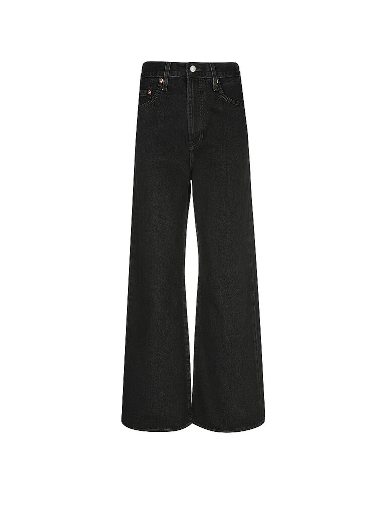 Jeans Wide Leg Fit RIBCAGE schwarz 28/L32 damen