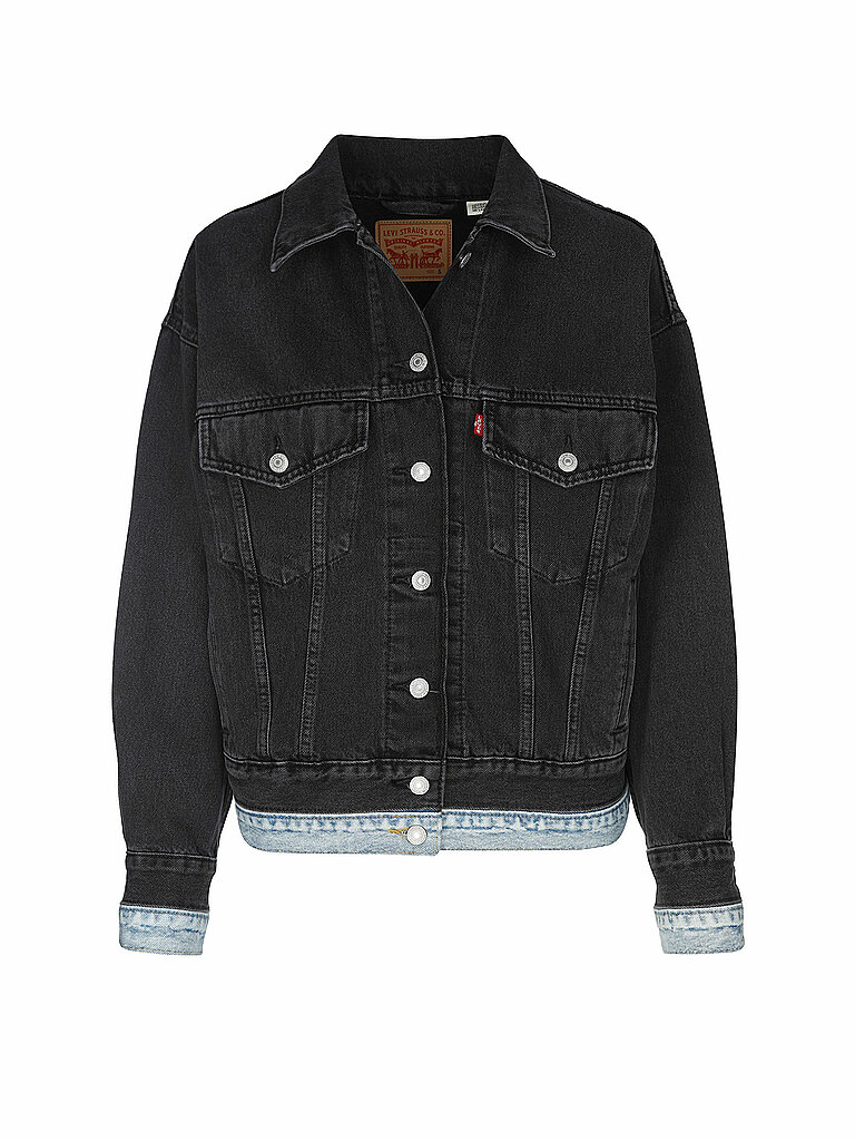 LEVI'S® Jeansjacke  schwarz | S