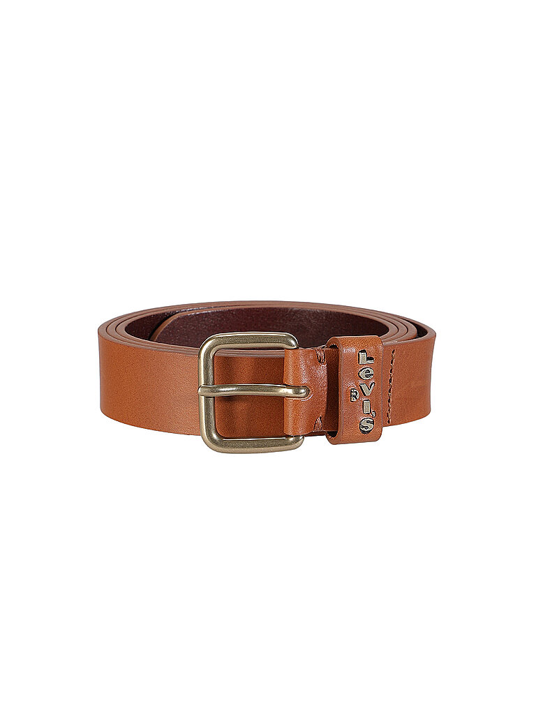 Ledergürtel CALYPSO braun 90 herren