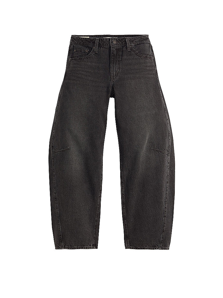 Jeans Balloon Fit BAGGY DAD BARREL schwarz 26/L32 damen