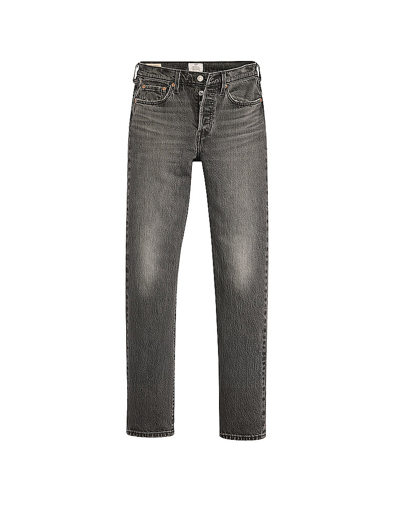 Jeans Mom Fit 501 grau 28/L32 damen