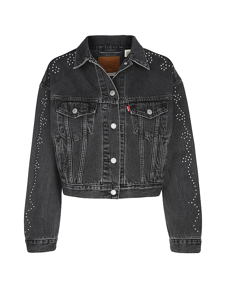 LEVI'S® Jeansjacke SHRUNKEN 90S schwarz | S
