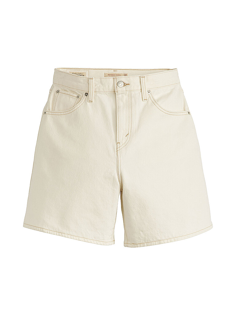 LEVI'S® Jeansshorts HIGH BAGGY SNOWING IN LA weiss | 31