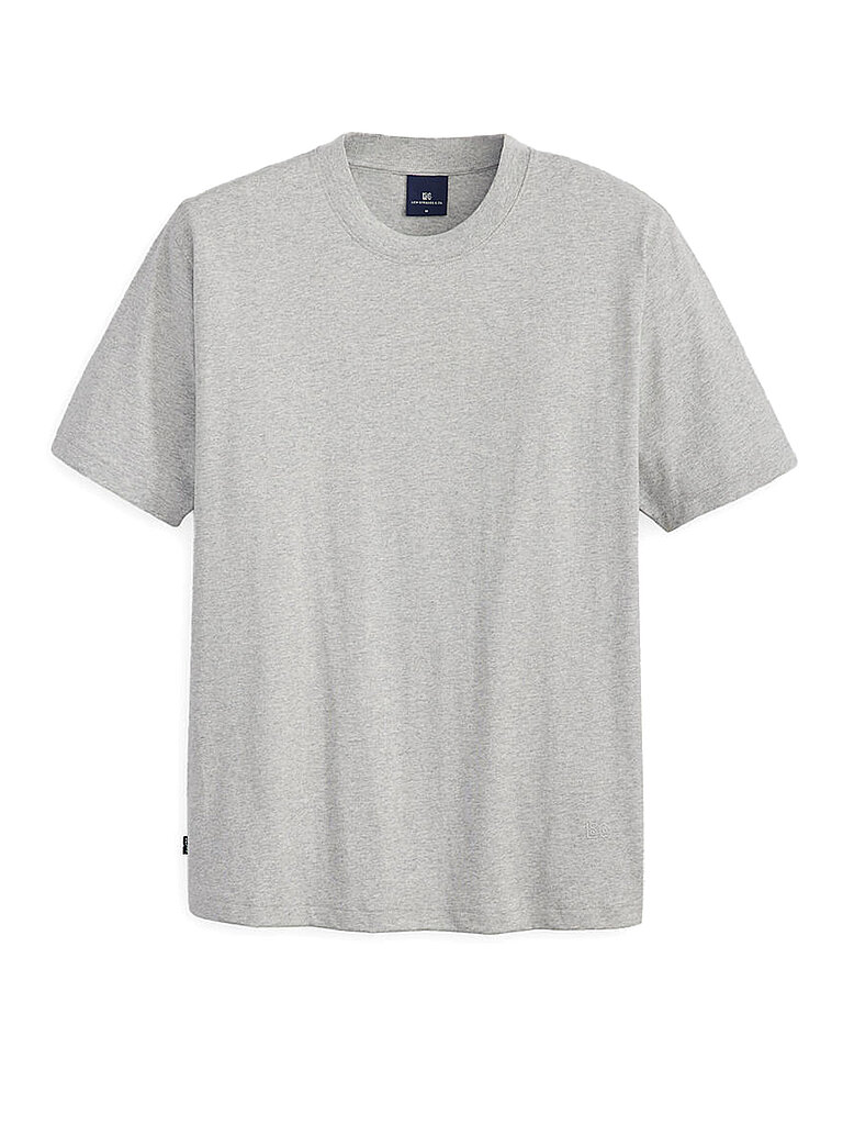 T-Shirt BLUE TAB hellgrau L herren