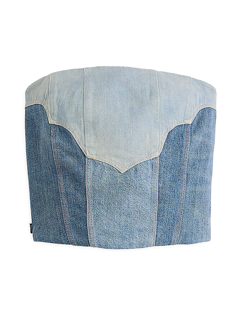 LEVI'S Top - Bustier blau | S