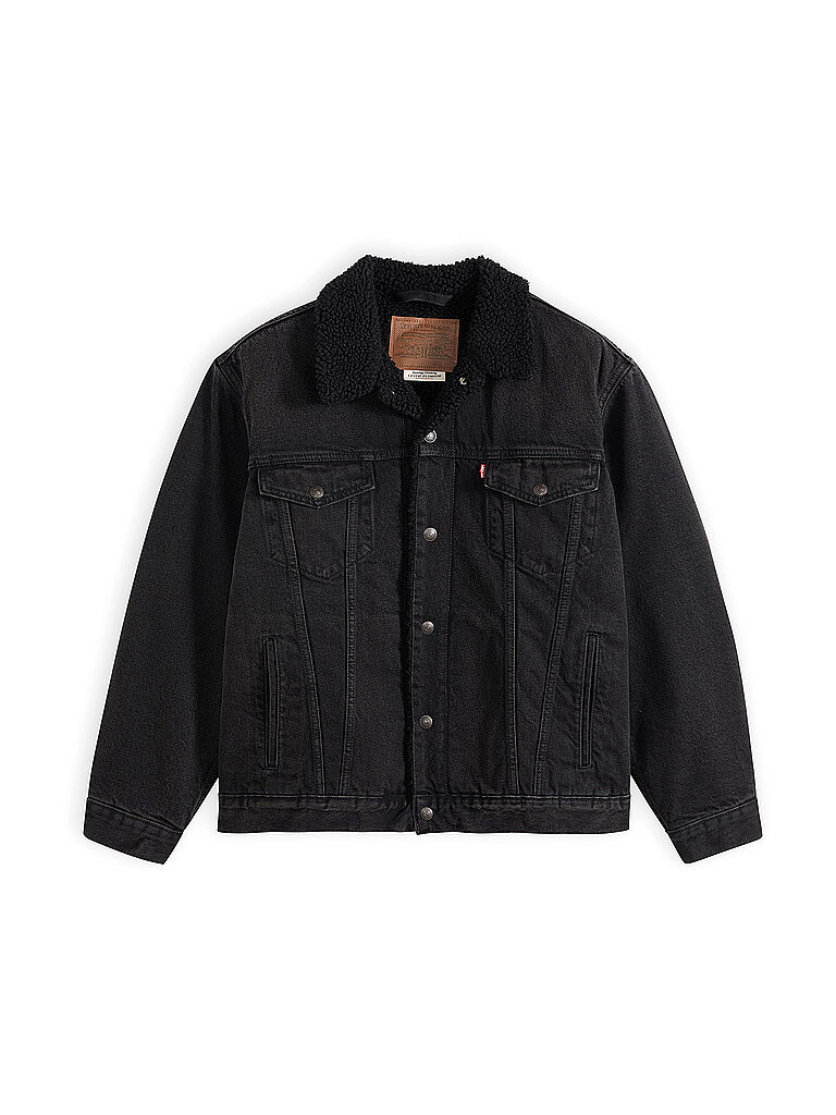 LEVI'S® Jeansjacke schwarz | XL