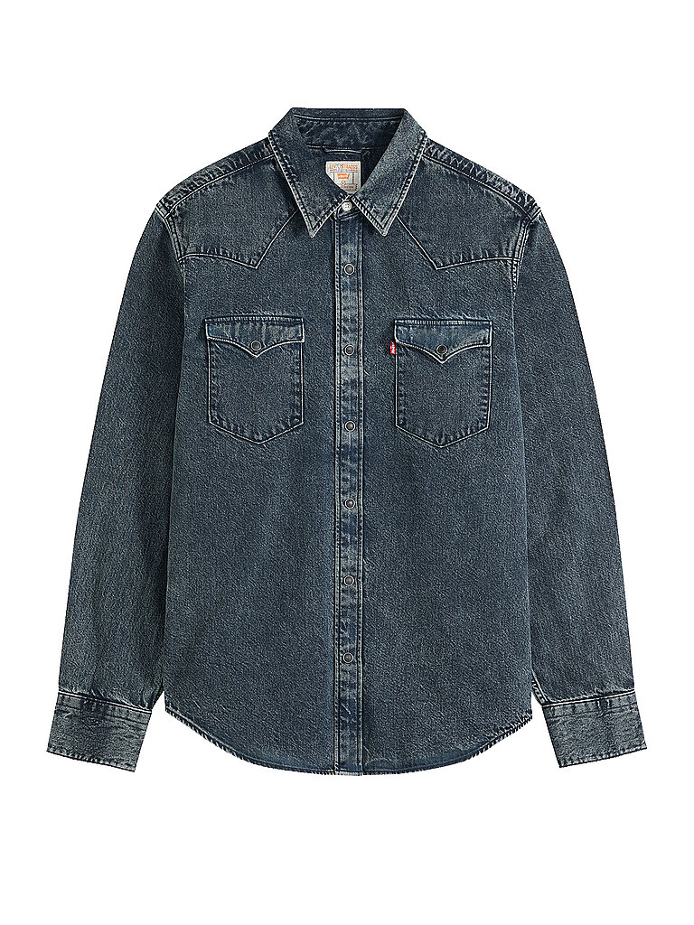 LEVI'S® Jeanshemd BARSTOW WESTERN dunkelblau | S