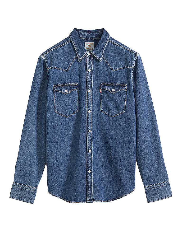 LEVI'S® Jeanshemd  blau | M